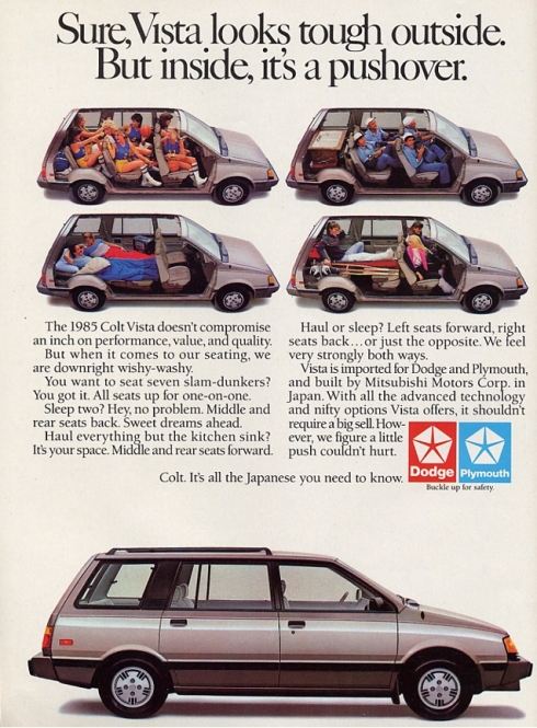 1985 Dodge Colt Magazine Ad 1985 Dodge Colt Magazine Ad