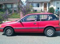 1989 Red 3 Door Hatchback 1989 Red 3 Door Hatchback