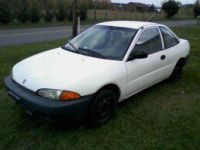 1993 White Dodge Colt Coupe 1993 White Dodge Colt Coupe