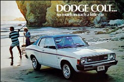 Dodge Colt Advertisement - So Much in Such a Little Car Dodge Colt Advertisement - So Much in Such a Little Car